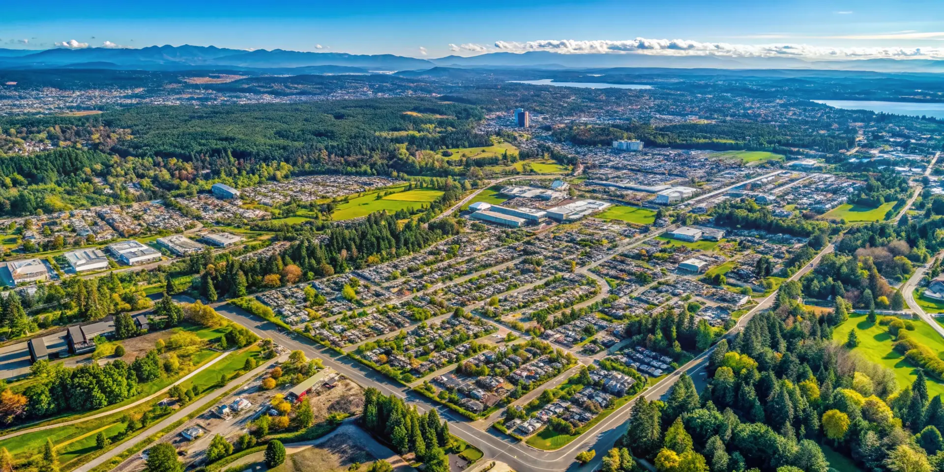 Federal Way WA aerial — bed bug heat treatment