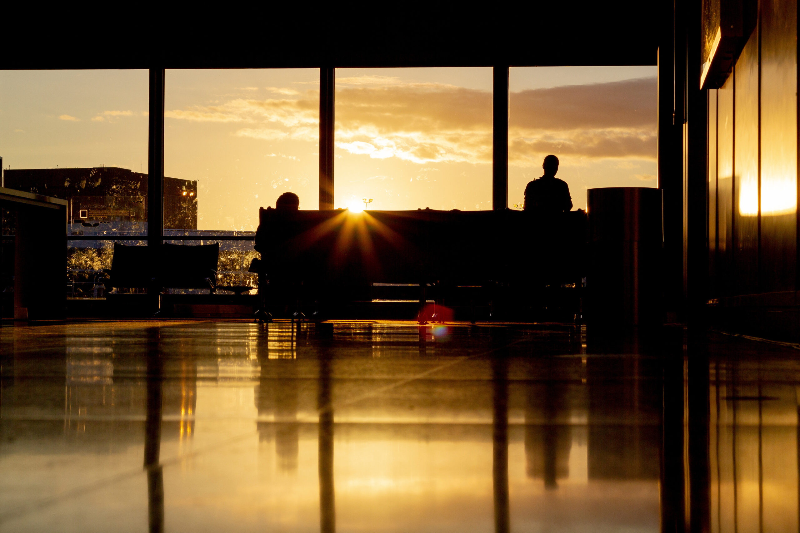 SeaTac International Airport aerial view showing proximity to Kent Washington bed bug hot spot